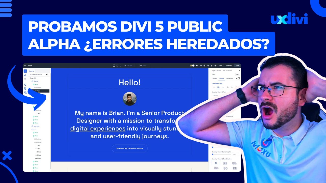 🚀👉 DIVI 5 PUBLIC ALPHA: lo probamos y estas son nuestras impresiones ¿ERRORES HEREDADOS? 🥴