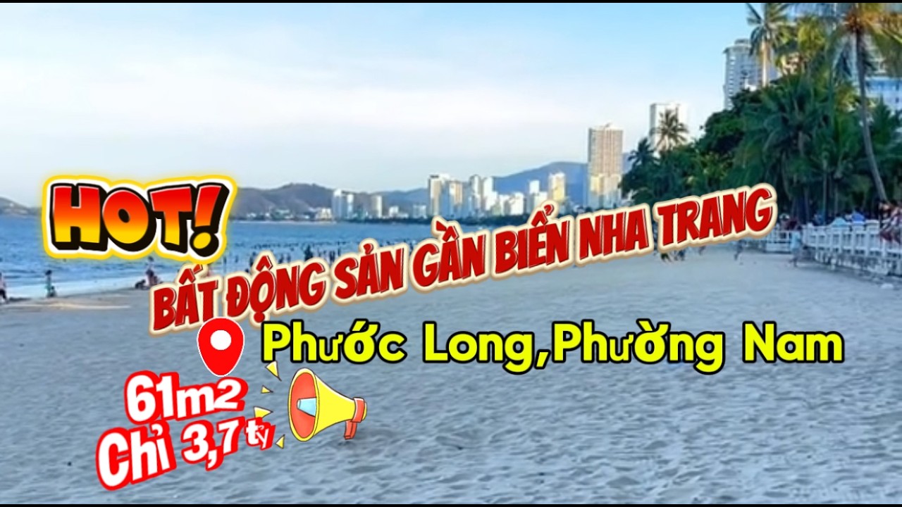 Nhà Phước Long Nha Trang – 61m² Ngang 5m Gần Biển | Hẻm Lương Thế Vinh Chỉ 3.7 Tỷ
