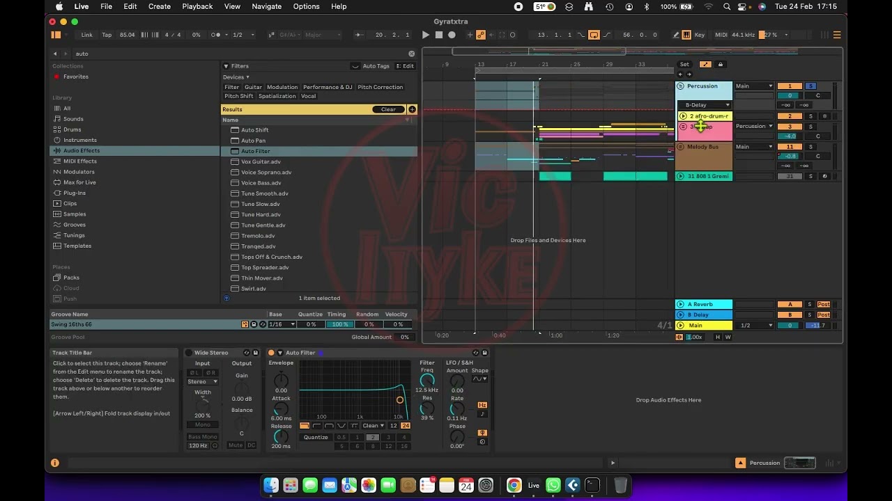 How To Make UNDERWATER Bounce Effect in Ableton Live Afrobeat & Amapiano Tutorial