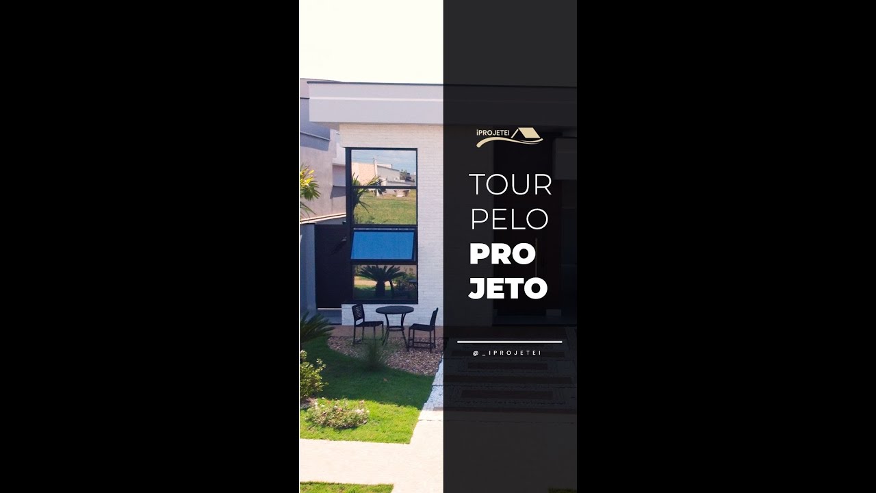 Tour pela casa | Projeto personalizado | iPROJETEI #shorts #arquitetura #projetosarquitetonicos