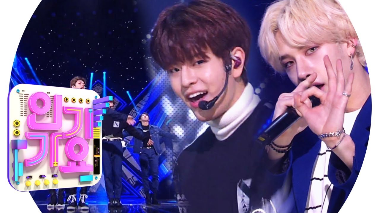 Бродячие дети - MIROH @ Популярные Inkigayo 20190414