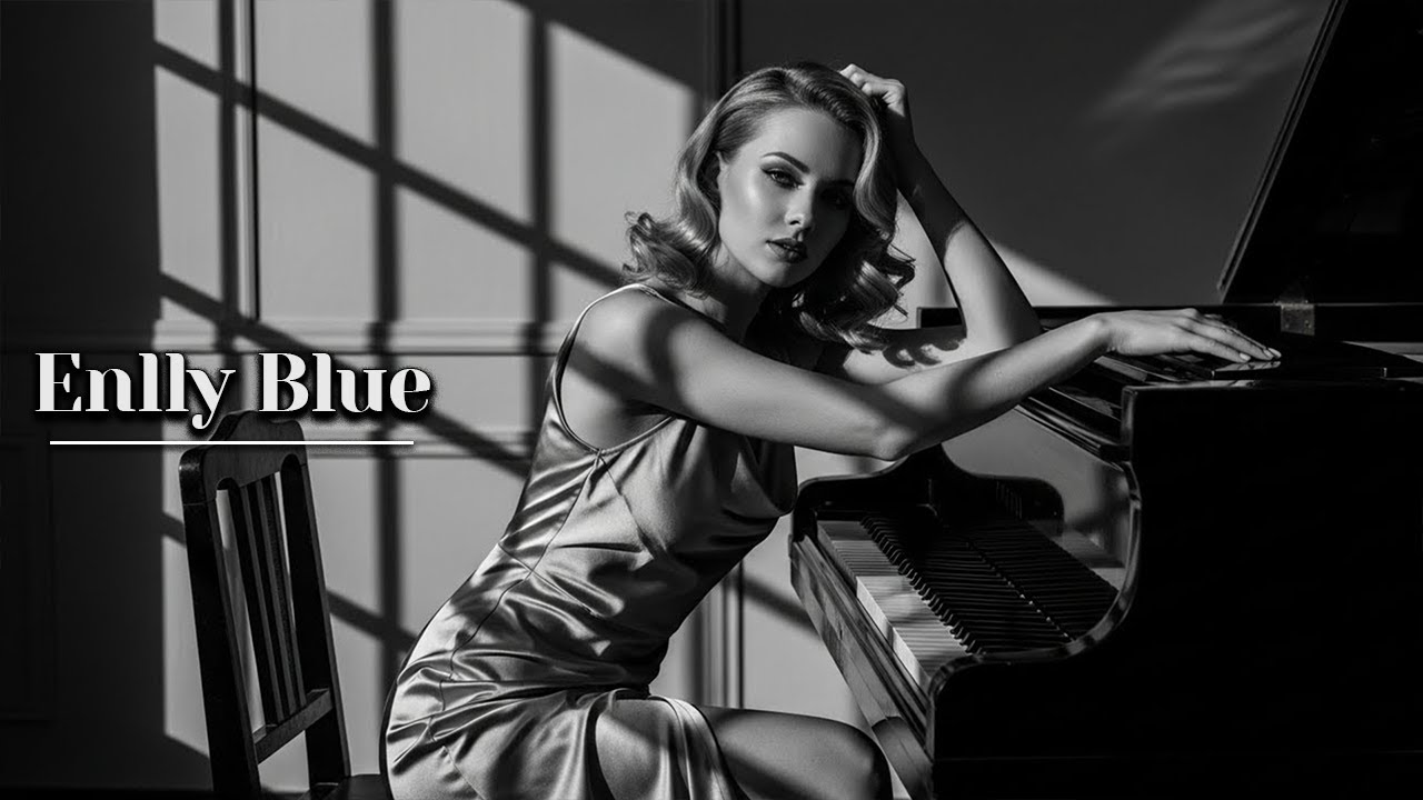 Enlly Blue - Blue Avenue | 1950s Soul Blues (Smooth Vintage Swing, Electric Piano & Brass Glow)