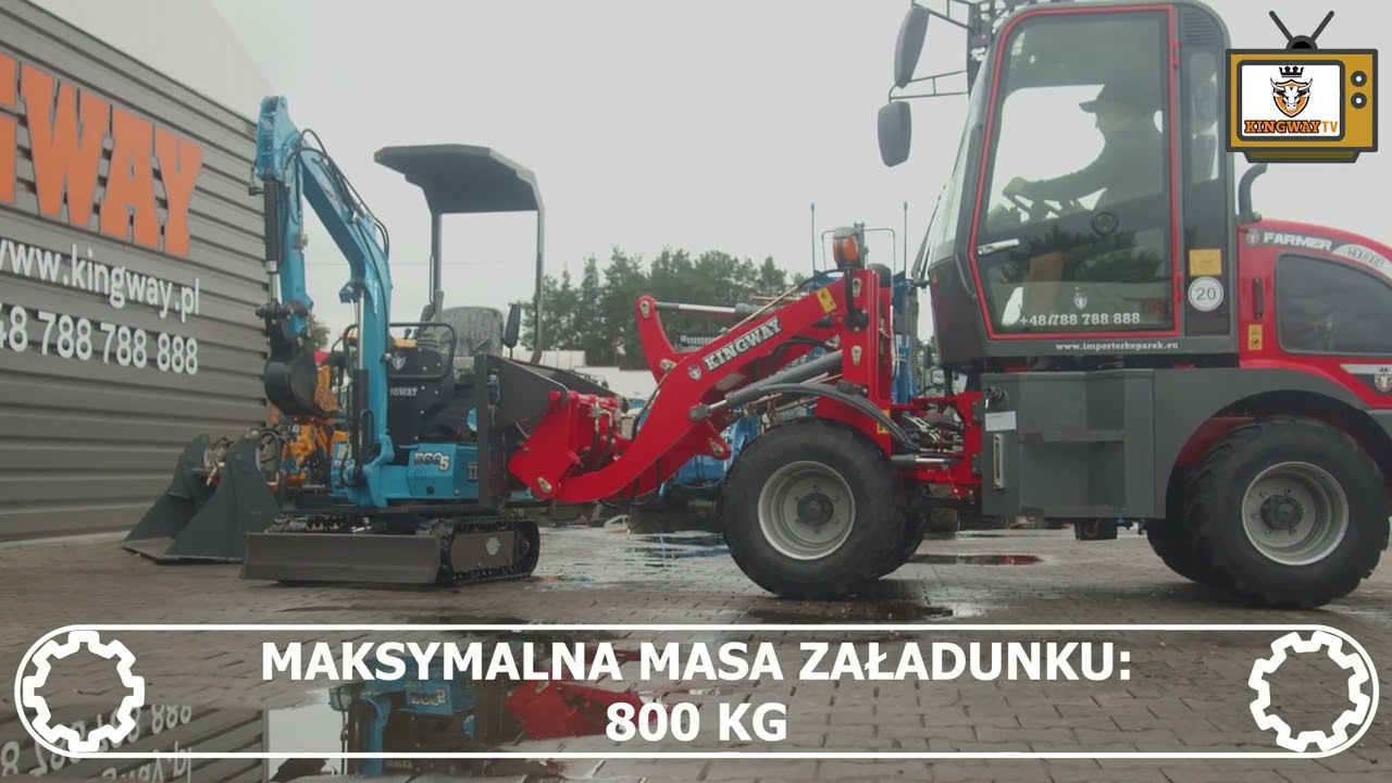 KINGWAY- ładowarka 908 Farmer