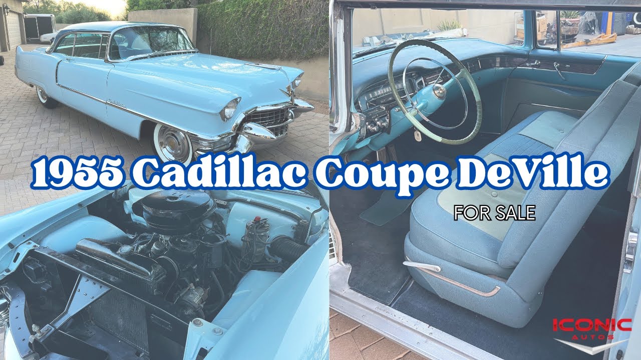 1955 Cadillac Coupe Deville - Beautifully Restored - 3 Owner - 56K Miles - w/Opportunity -For Sale!