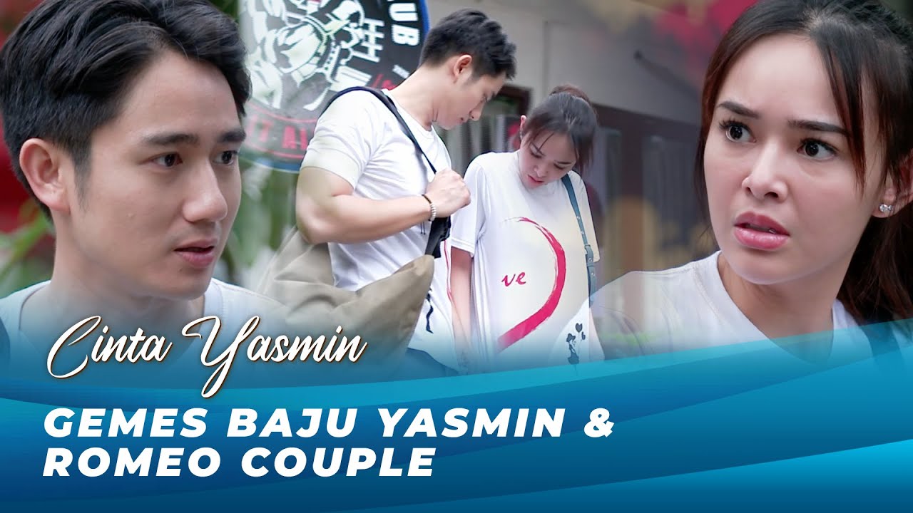 LUCU !! YASMIN NAHAN MALU MAKE BAJU COUPLE SAMA ROMEO | CINTA YASMIN EPS 55