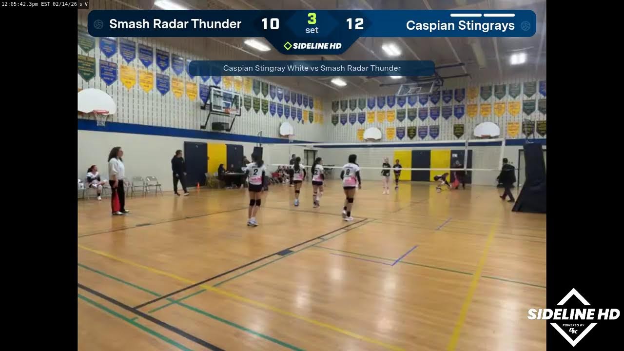 Caspian Stingrays vs. Smash Radar Thunder (2026.02.14)