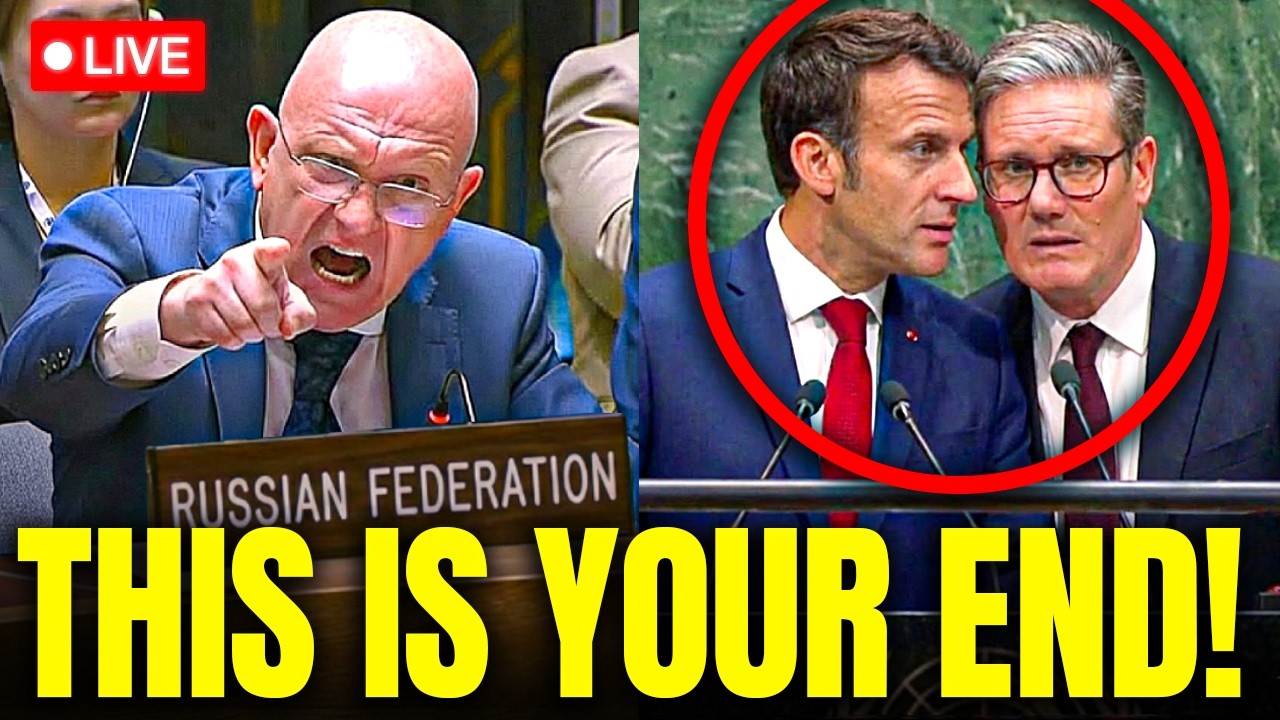 Russia ISSUES ULTIMATUM To France & UK LIVE At UN: ‘You’re DANGEROUSLY Close To WAR If…’