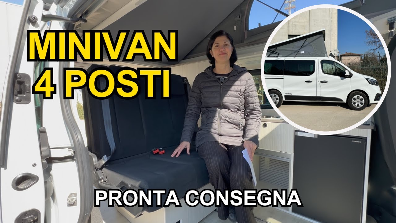 AIESISTEM - Il minivan multifunzione 4 posti PRONTA CONSEGNA!