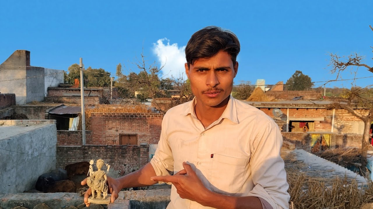 Mara durga ki murti bna di mene 😱😮!!! Vlog ❤