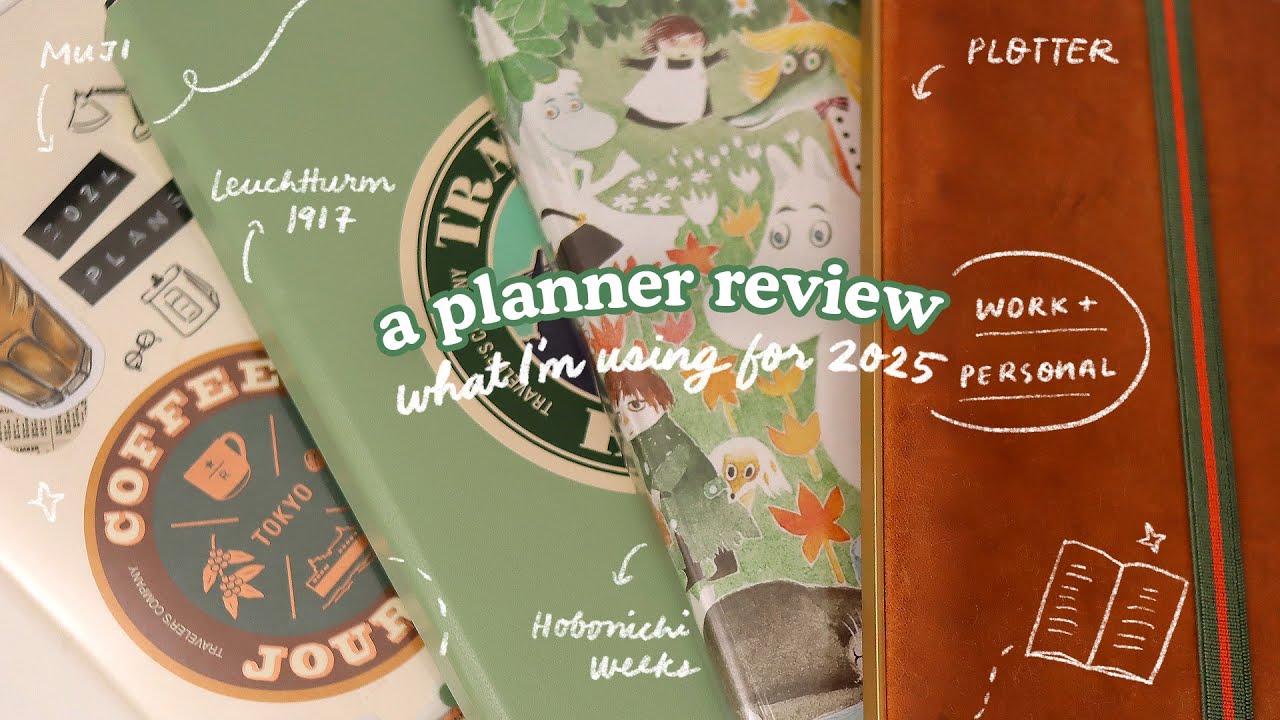 2024 Planner Review & What I&rsquo;m Using in 2025 | Abbey Sy