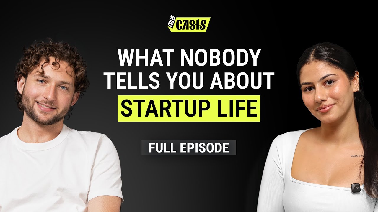 The Hard Truth About Startup Life Nobody Talks About 🎙️ | CREWcasts ft. Isaac James