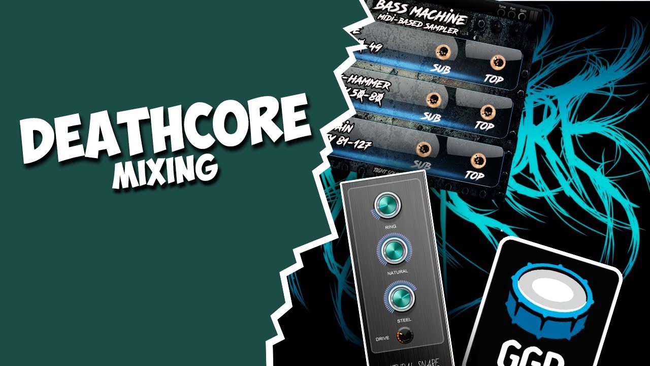Mixing Deathcore Song | mixing deathcore bass | mixing deathcore drums | mixing  guitars | mastering