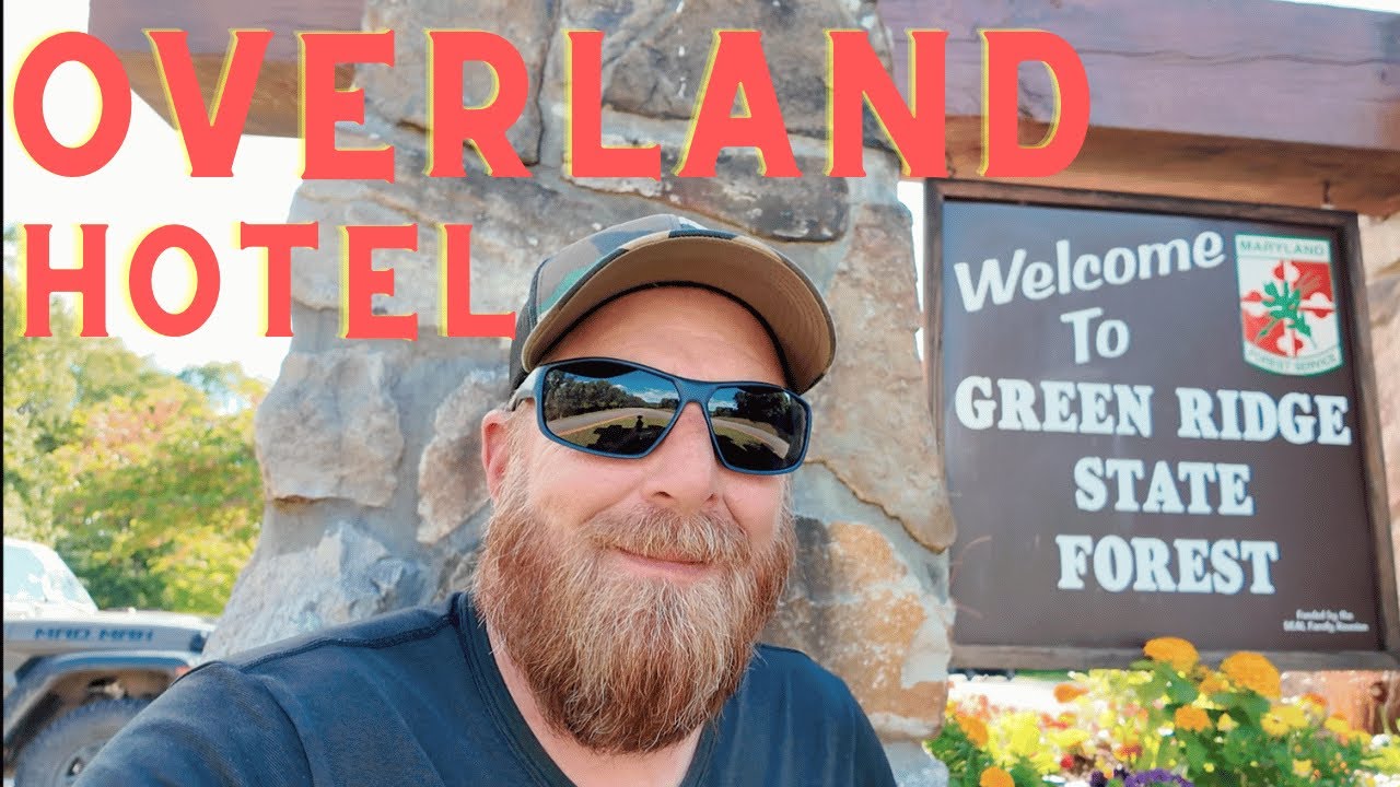 Я нашёл отель Overland!! Государственный лес Грин-Ридж, Мэриленд