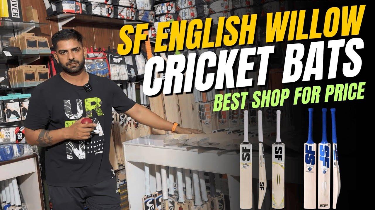 SF English Willow Cricket Bat's Review | Cheapest Cricket Bats & Equipment Worldwide