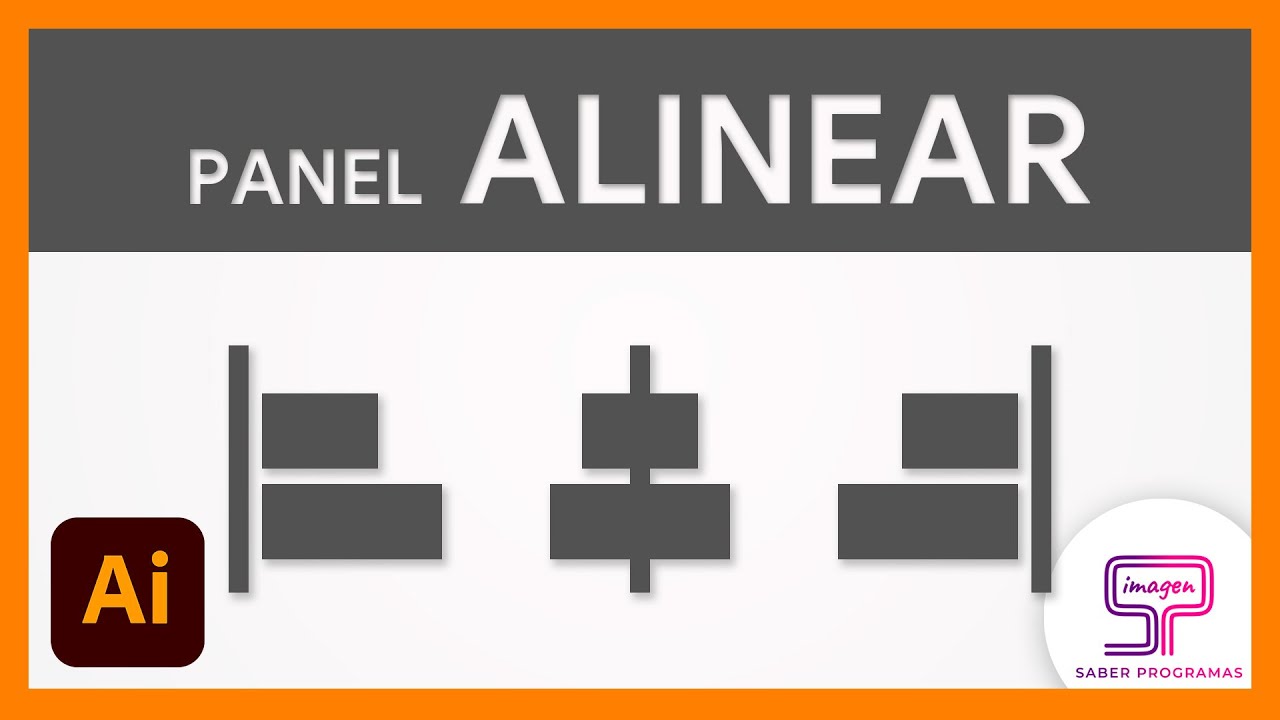 ✅ ALINEAR objetos en Illustrator