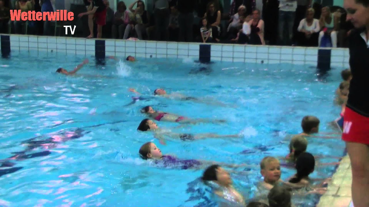 Afwemmen A-diploma 24 april 2015 Zwemschool Wetterwille