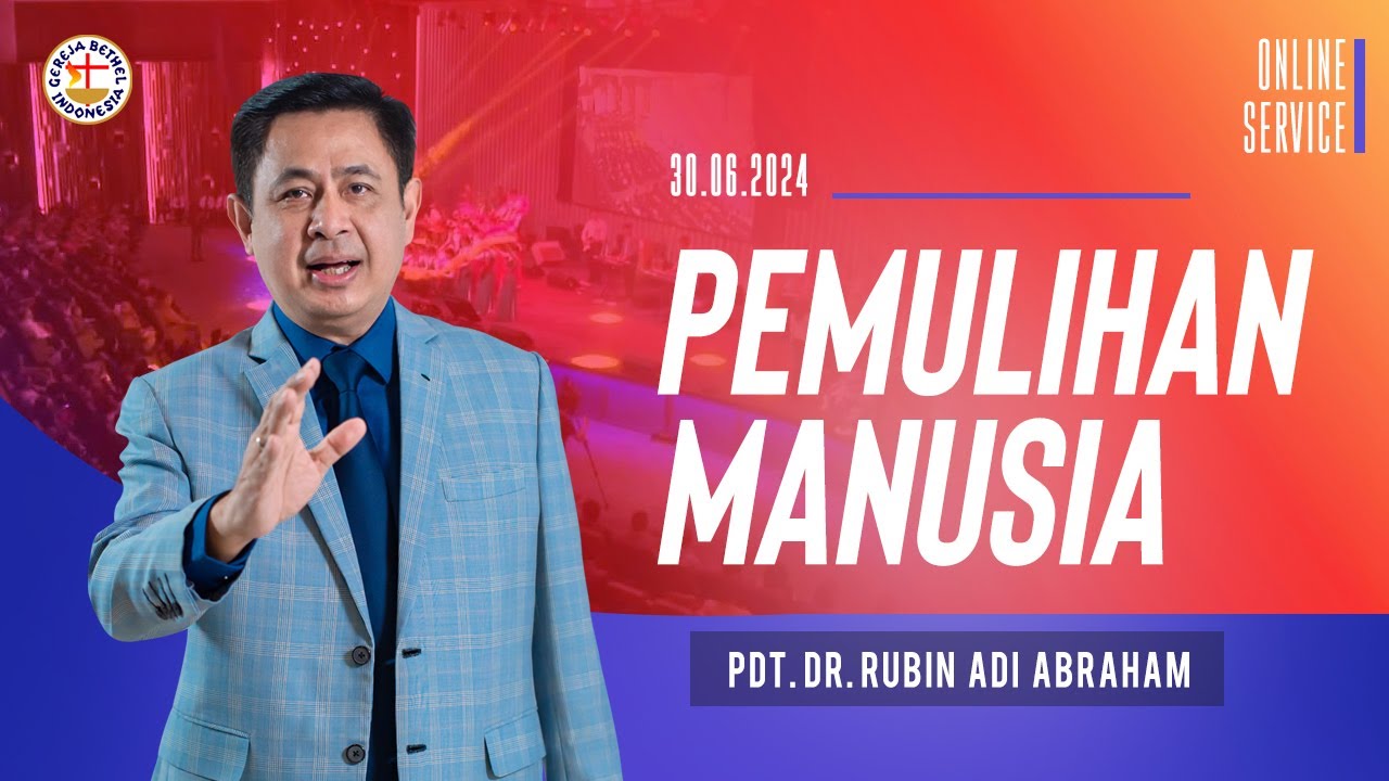 ONLINE SERVICE || Pdt. Dr. Rubin Adi Abraham ||  30 Juni 2024