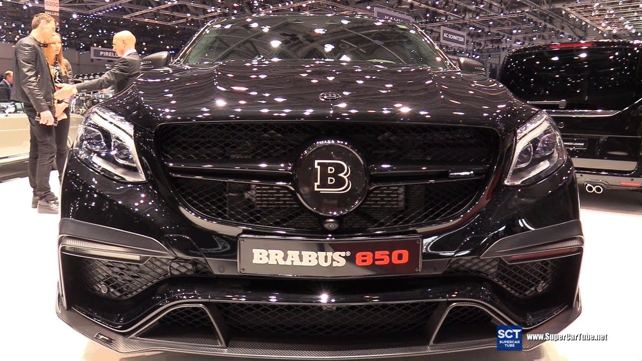 2017 Mercedes Benz GLE 63 S AMG BRABUS 850 - Exterior Interior Walkaround - 2017 Geneva Motor Show