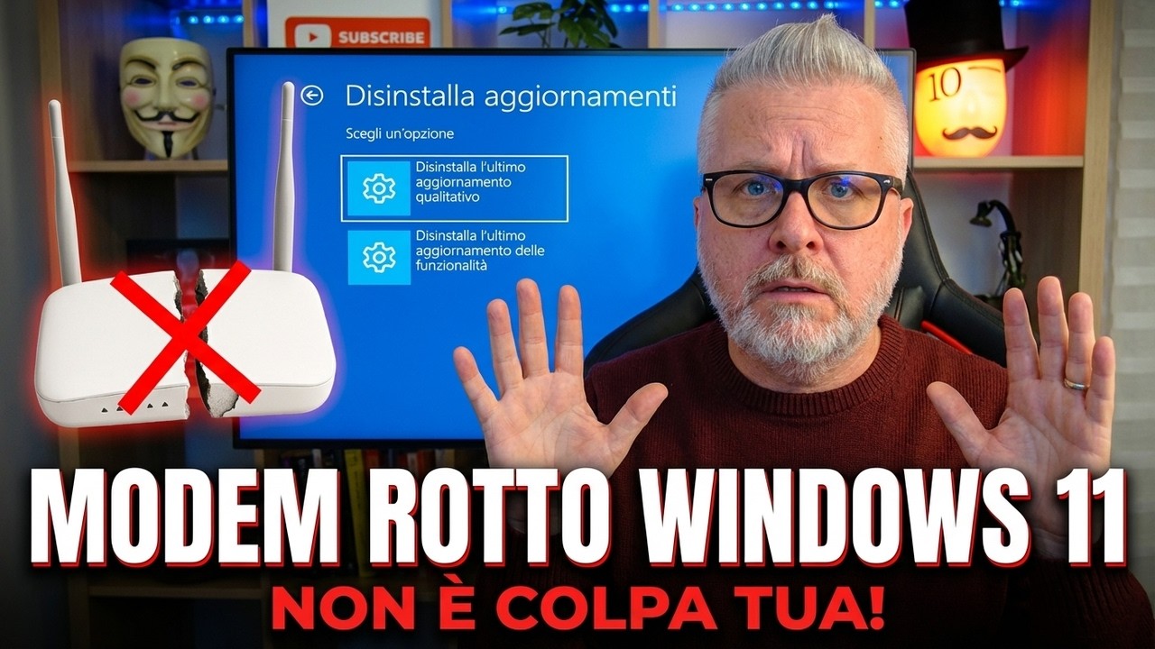 Aggiornamenti Windows 11 gennaio 2026: NUOVI PROBLEMI (PC Bloccati e modem KO)