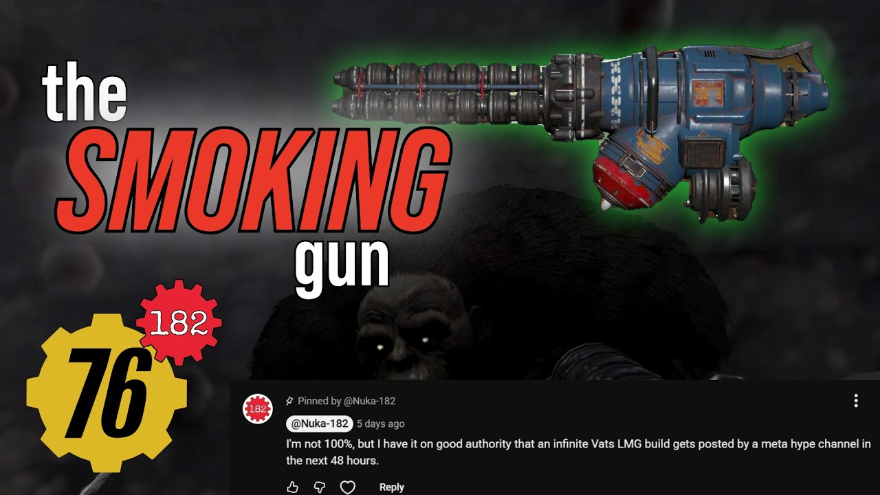 Гаусс-миниган и &laquo;Бесконечное VATS&raquo; &mdash; детальный разбор @GlassGamingGG @smashysnow @nukaknights