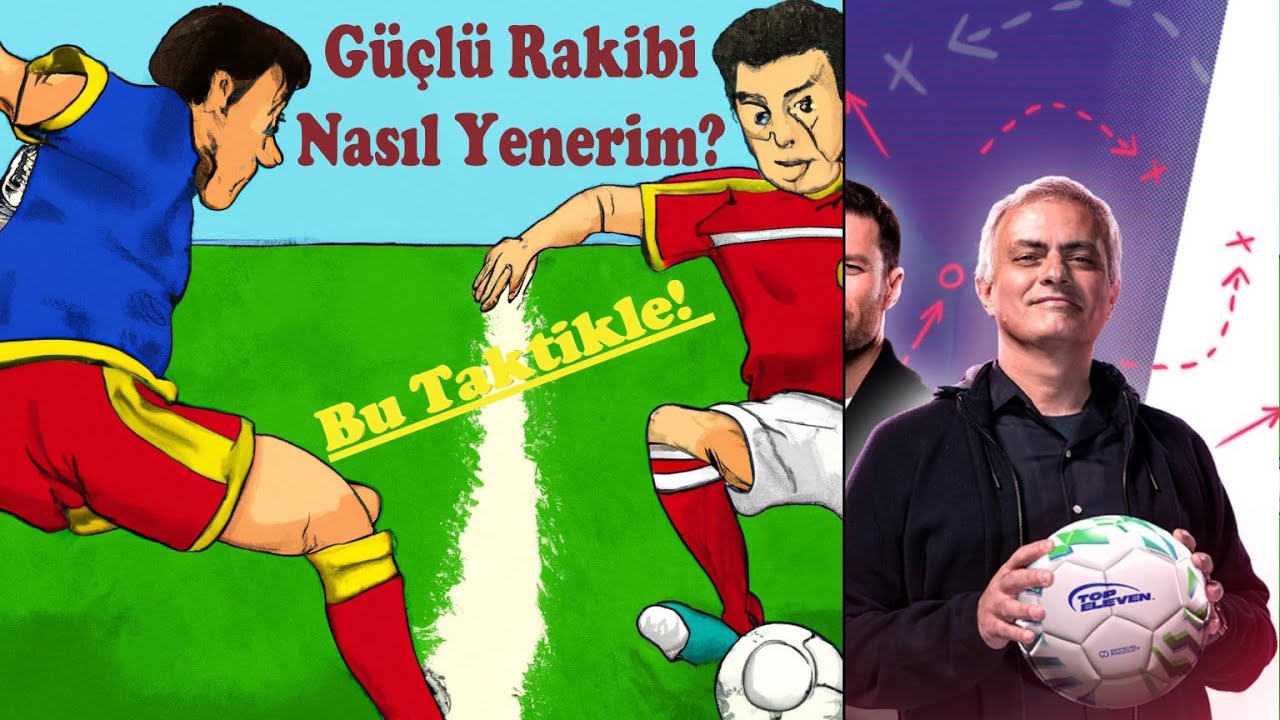 Top Eleven 2023 - Bu Taktikle Güclü Rakipleri Yeniyorum!