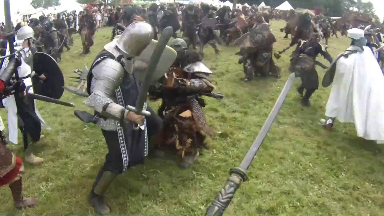 Drachenfest 2016 Endschlacht Kupfer gegen Orks