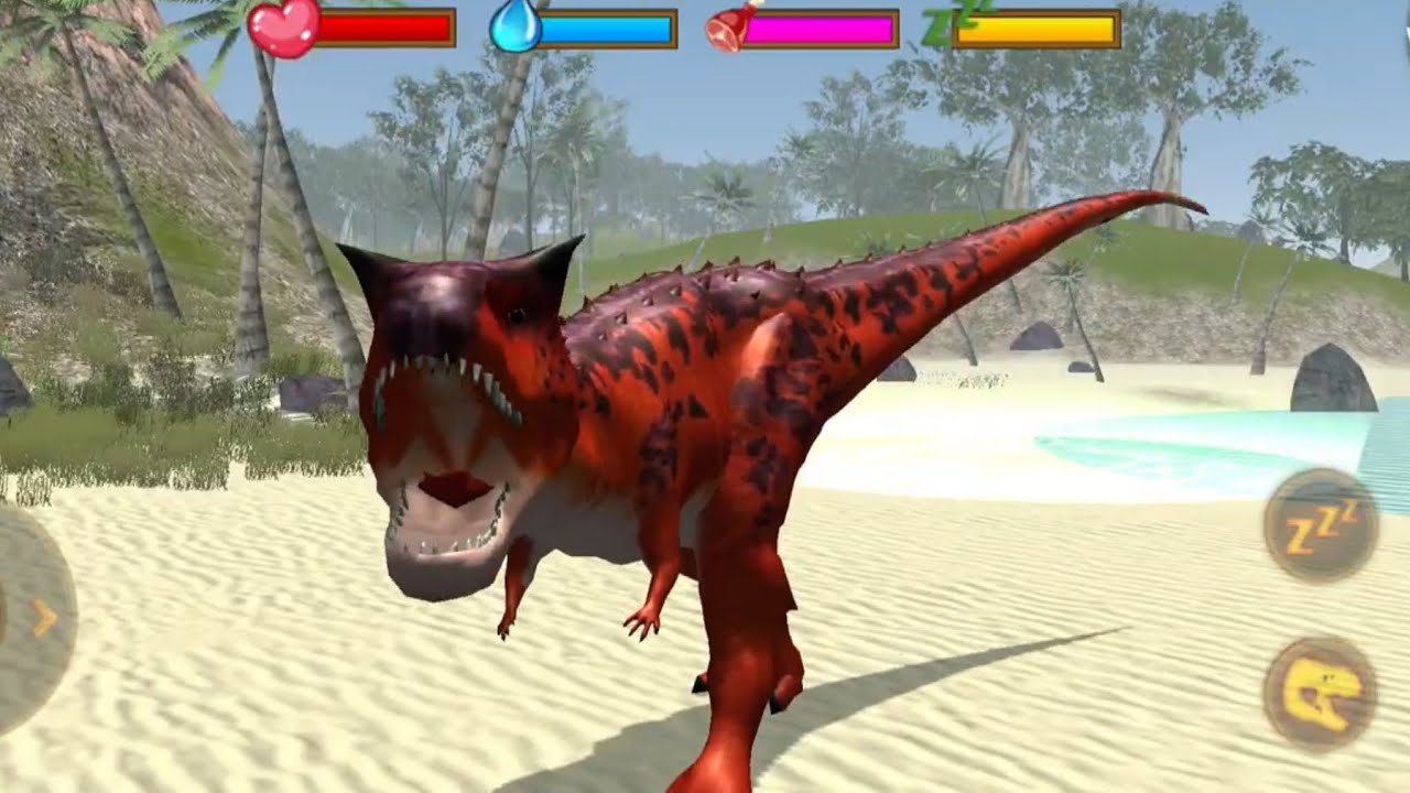 Best Dino Gamer - Talking Carnotaurus Simulator Android Gameplay #dinosaur #jurassic