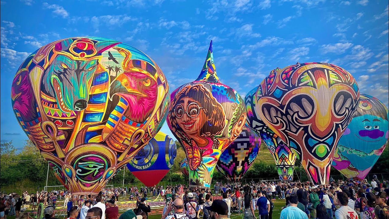 2da Revoada Internacional De globos Colombia y Brasil