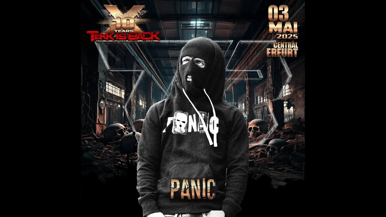 Panic & Flow Life - 10 Jahre Tekk Is Back @Central Erfurt 03.05.2025