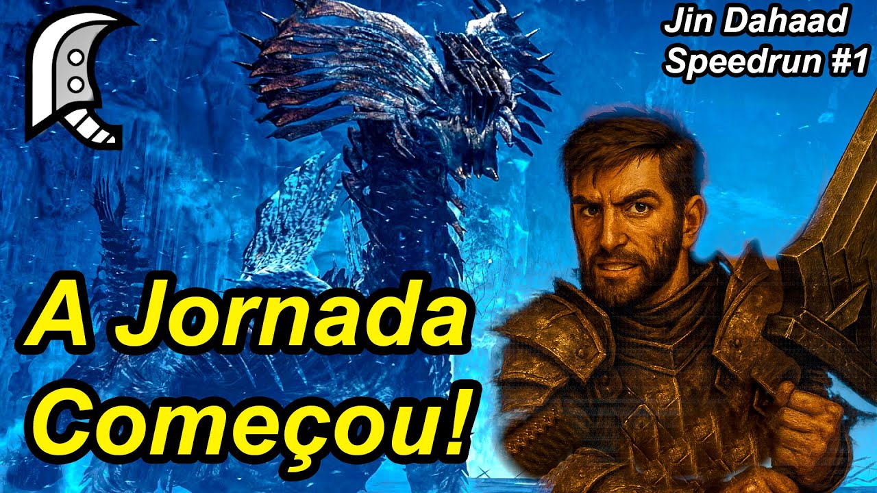 MH Wilds INÍCIO da JORNADA contra Jin Dahaad | Primeira Tentativa de Speedrun com Espadão Greatsword