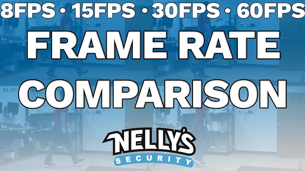 Security Camera Frame Rate Comparison: Here's The Difference Between 8fps, 15fps, 30fps, and 60fps!