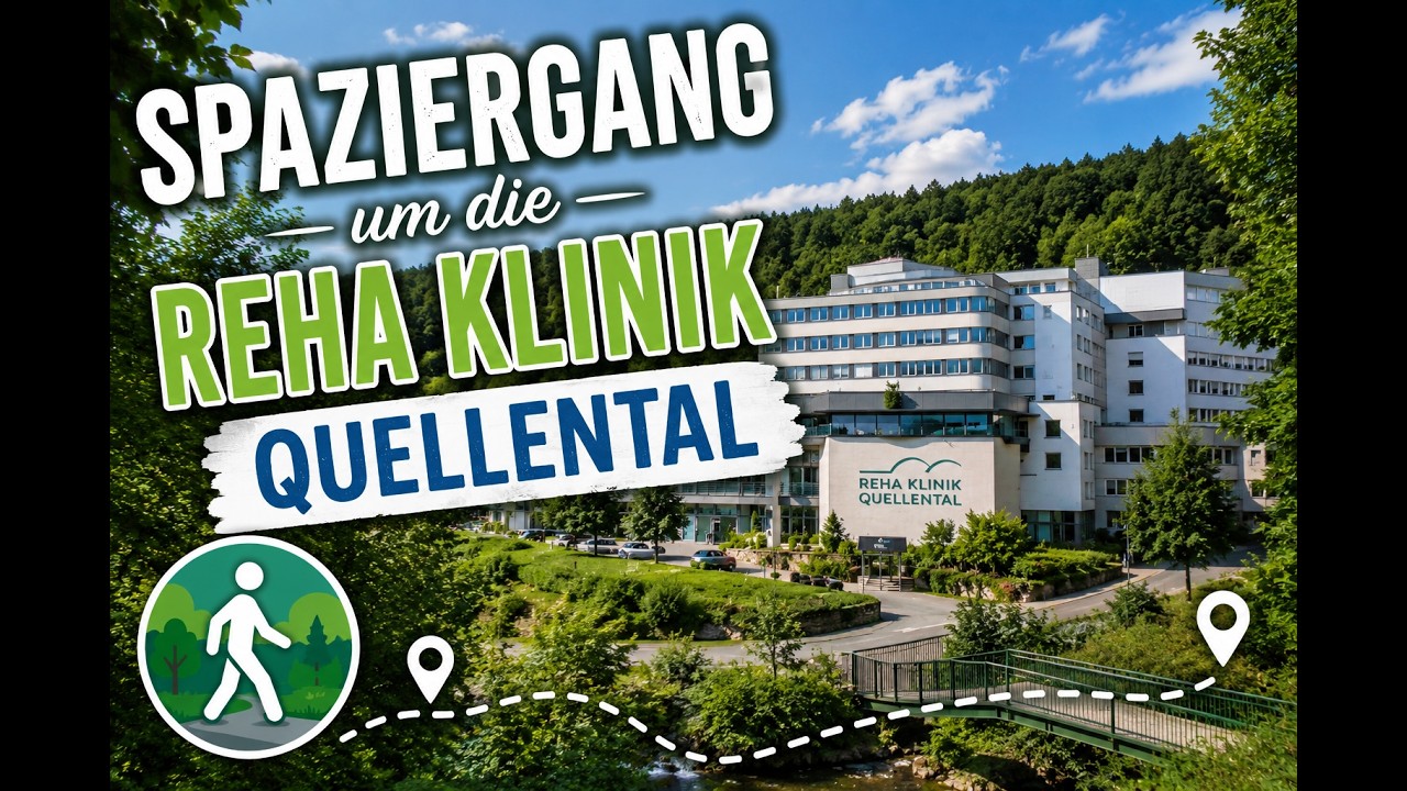 Spaziergang um die Reha Klinik Quellental