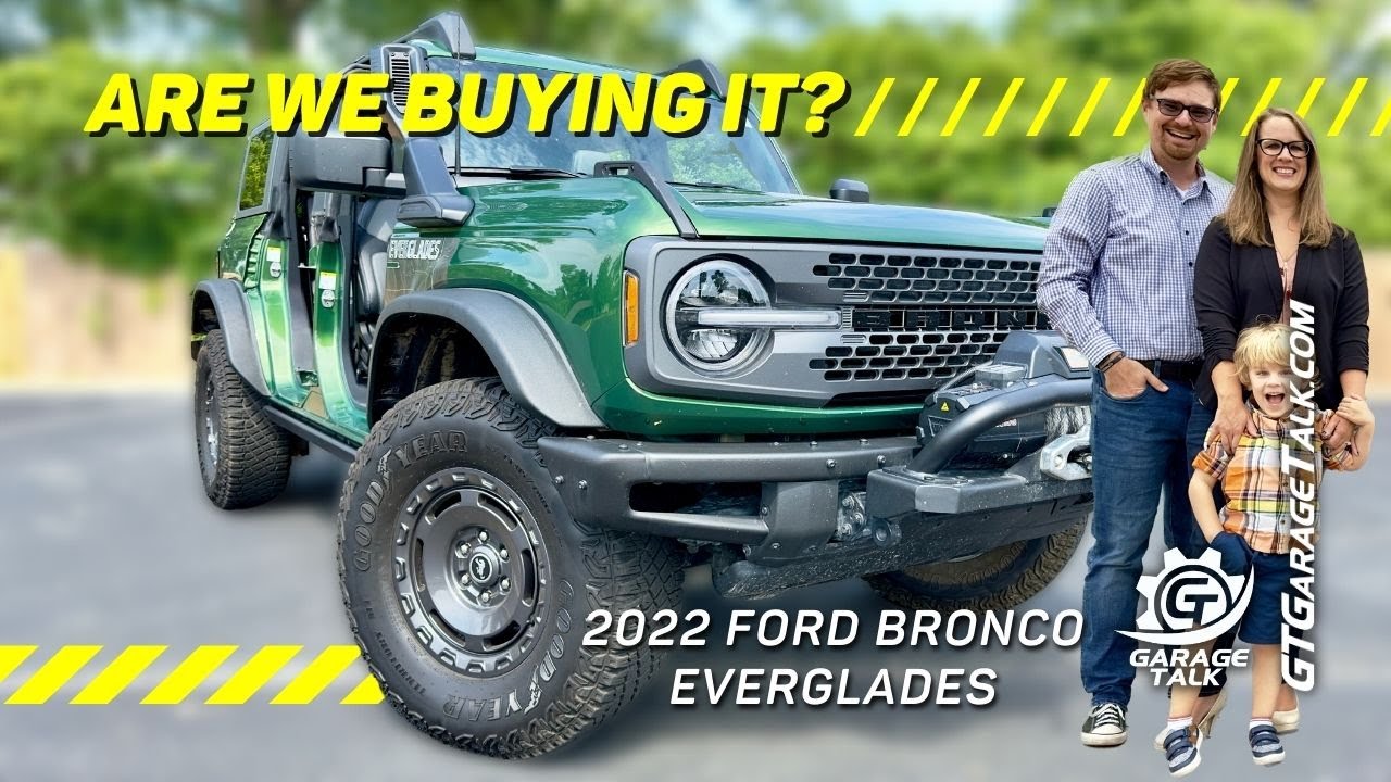 2022 Ford Bronco Everglades: Family Review with Child Seat Installation and Luggage Test