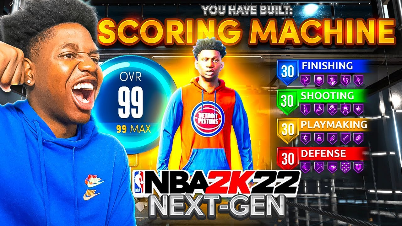 THIS NEW 6’3 SCORING MACHINE BUILD is Actually BREAKING NBA 2K22 NEXT GEN!! BEST POINT GUARD BUILD!!