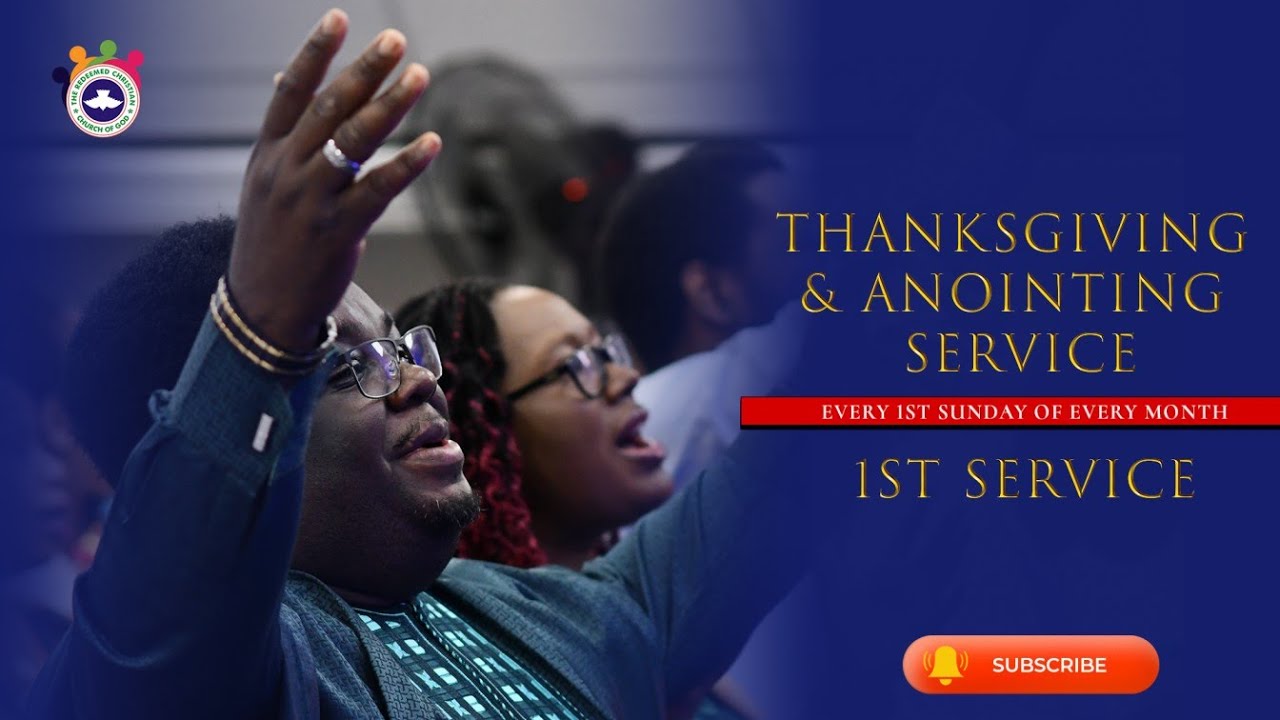 LIVE THANKSGIVING AND ANOINTING SERVICE || 04 January 2026 || 1ST SERVICE