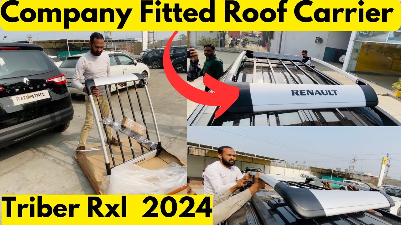 Triber Roof Carrier original Company fitted Finally Revealed | Triber लगेज कैरियर कैसे लगाए |