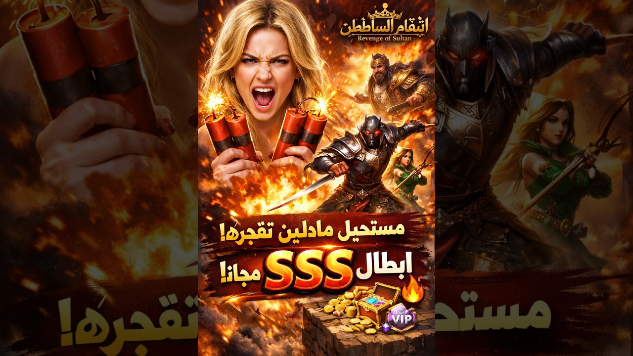 مستحيل مادلين تفجرها ابطال ال sss مجانا في لعبه انتقام السلاطين 🔥 revenge of soltan