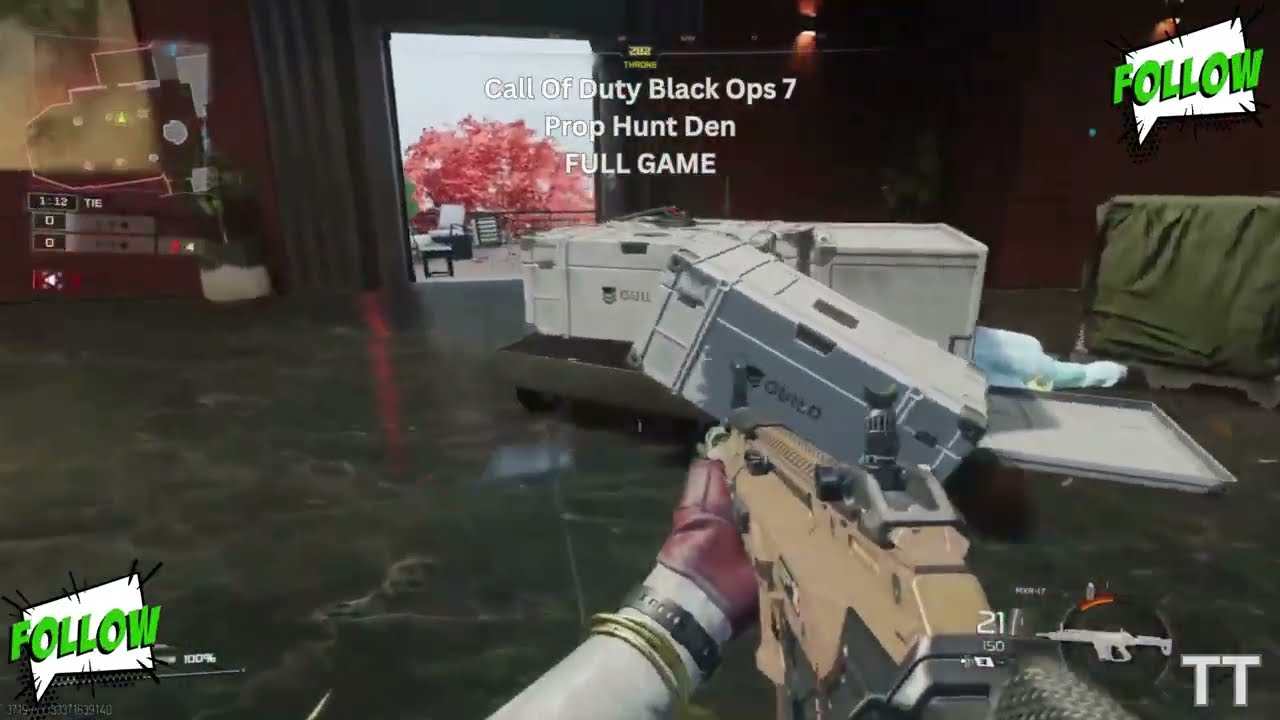 Call Of Duty Black Ops 7 Prop Hunt Den FULL GAME [Tina Tormented] COD BO7 Gameplay