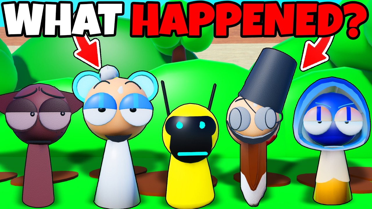 We Make The 5 NEW Badge Morphs Look CRAZY In 3D Sprunki RP And Animation!