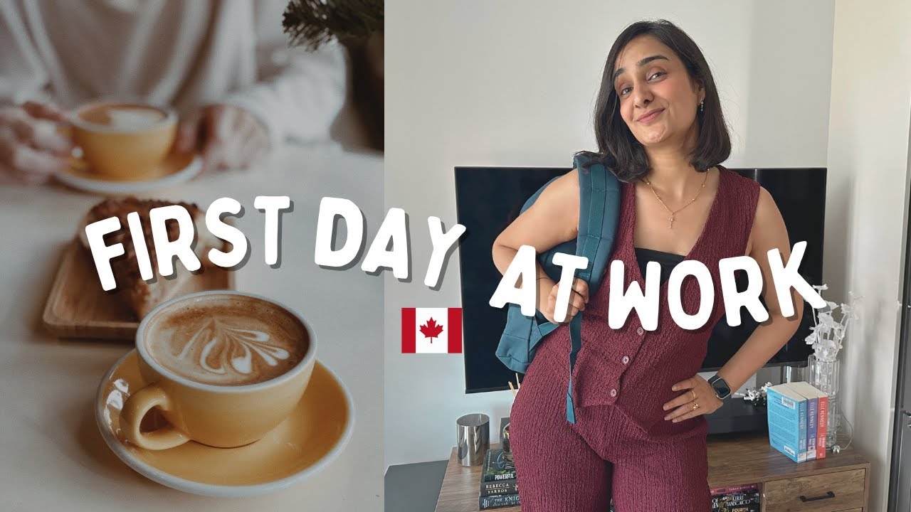 My First Day at Work in Canada 🇨🇦 | New Grad FTE Experience