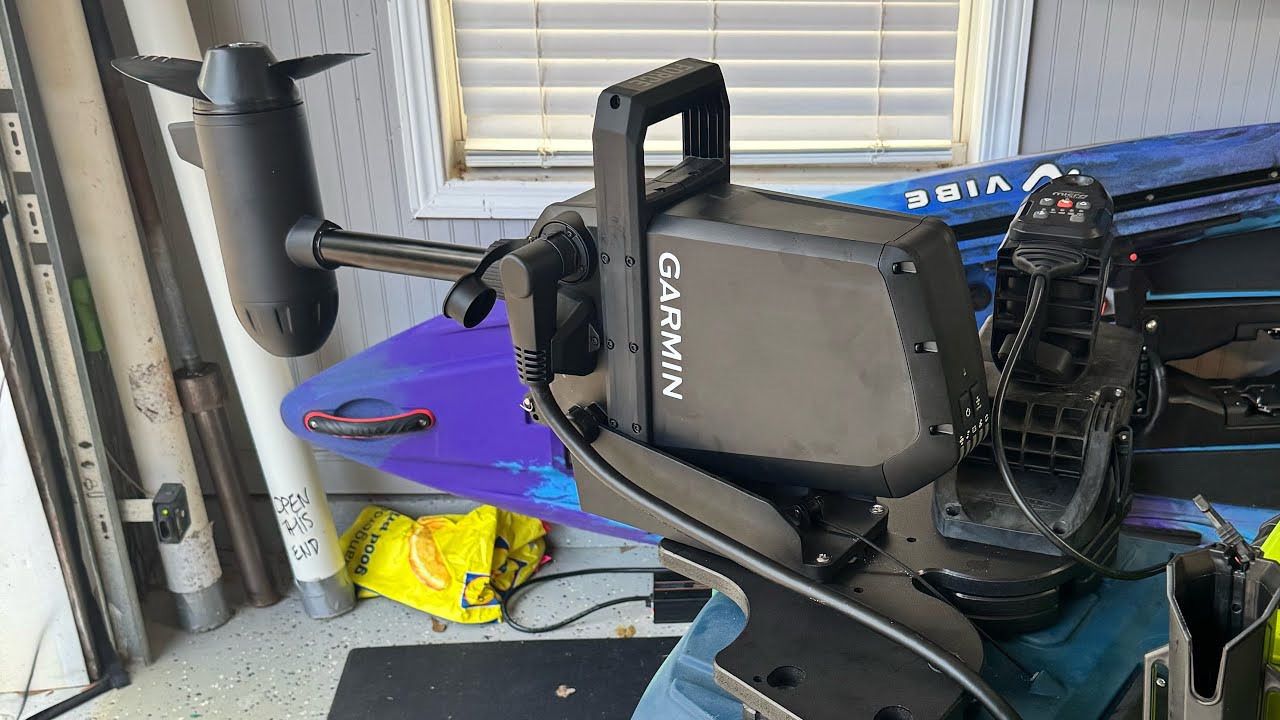 Garmin Force Current Unboxing and Installation on Vibe Shearwater125