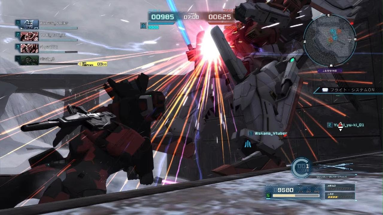 機動戦士ガンダム　バトルオペレーション２　Vガンダム　北極　カスマ