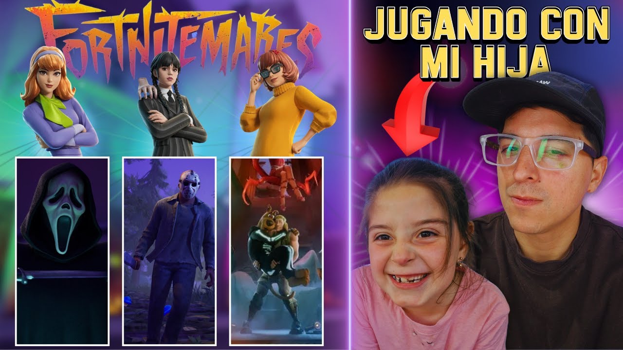JUGUÉ CON MI HIJA A FORTNITEMARES 2025!