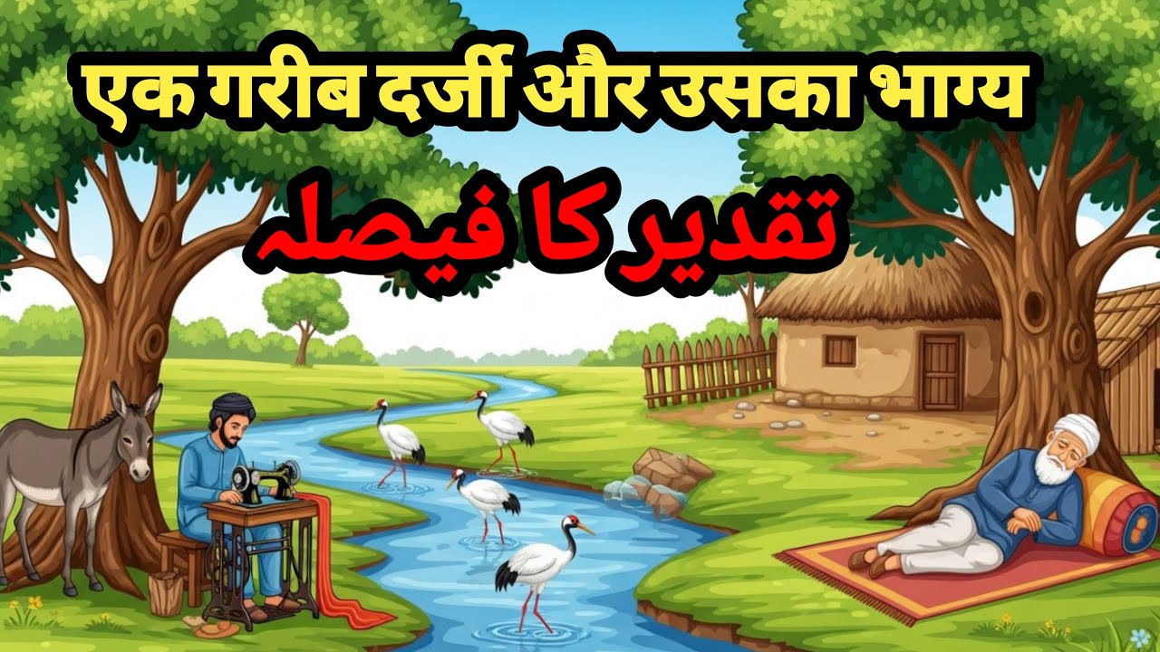“Nahar Kinare Darzi Ka Khwab || Aik khwab ne zindagi badal di ||  Allah’s plan,