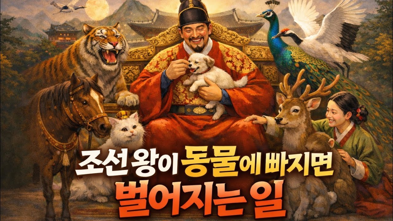 조선 왕들이 동물에 빠지면 벌어지는 일 (실제 기록)｜조선 왕실 동물 이야기#역사 #역사이야기 #조선시대 #조선역사 #조선동물