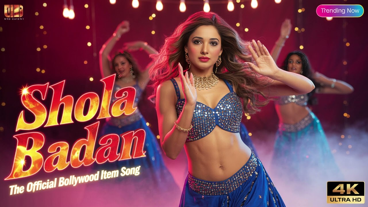SHOLA BADAN 🔥 Tamannaah Bhatia | Official Bollywood Item Song 2025 | Dance Anthem | 4K Ultra HD