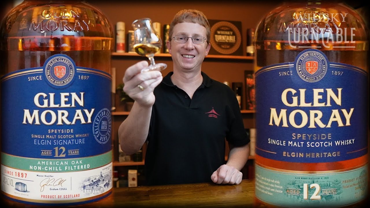 Glen Moray 12 Jahre 48 % vs. 12 Jahre 40 % Vol.
