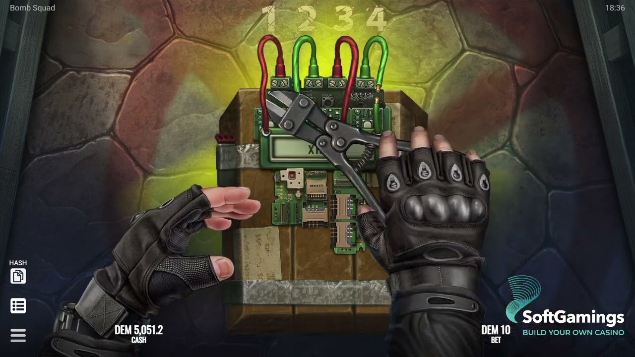 Evoplay - Bomb Squad - Gameplay Demo