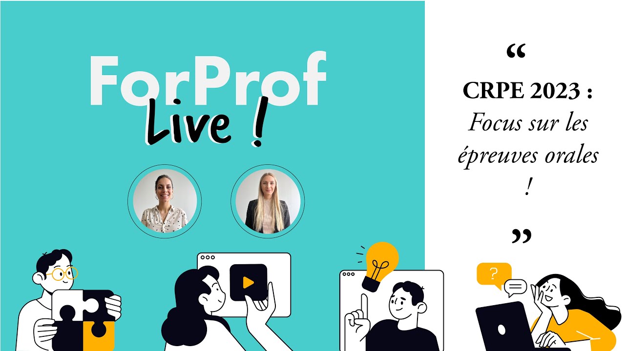 🔴 LIVE CRPE 2023 : Focus sur les épreuves orales