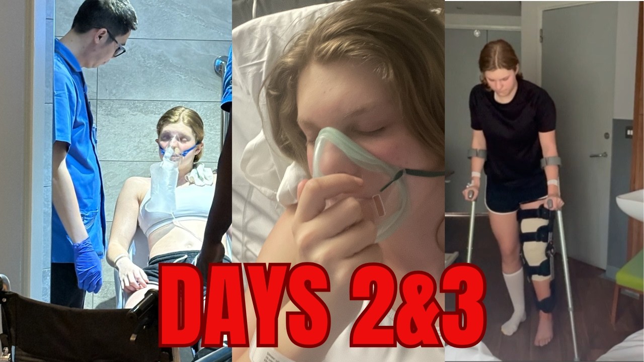 I Didn't Expect This After ACL Surgery | The Hardest Days... (2&3)